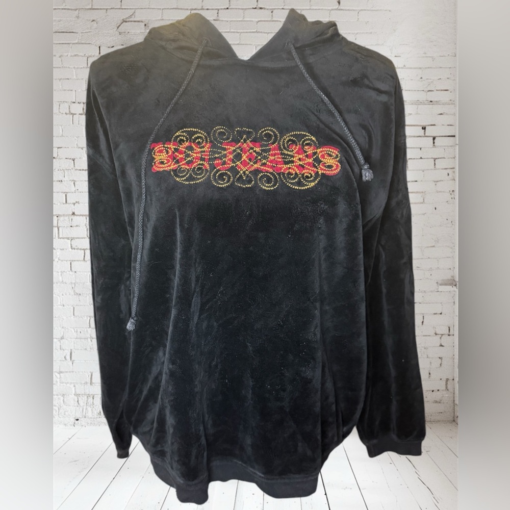 No! Jeans vintage 1990s Y2K black sweatshirt